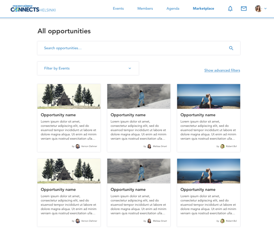 screenshot of Bizzyou