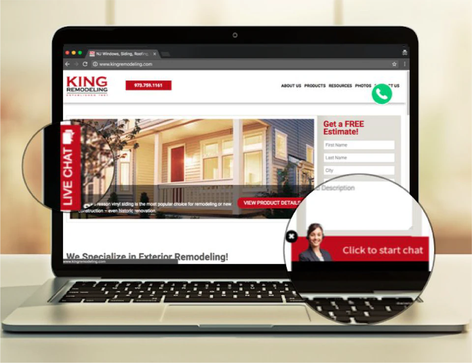 screenshot of Blazeo