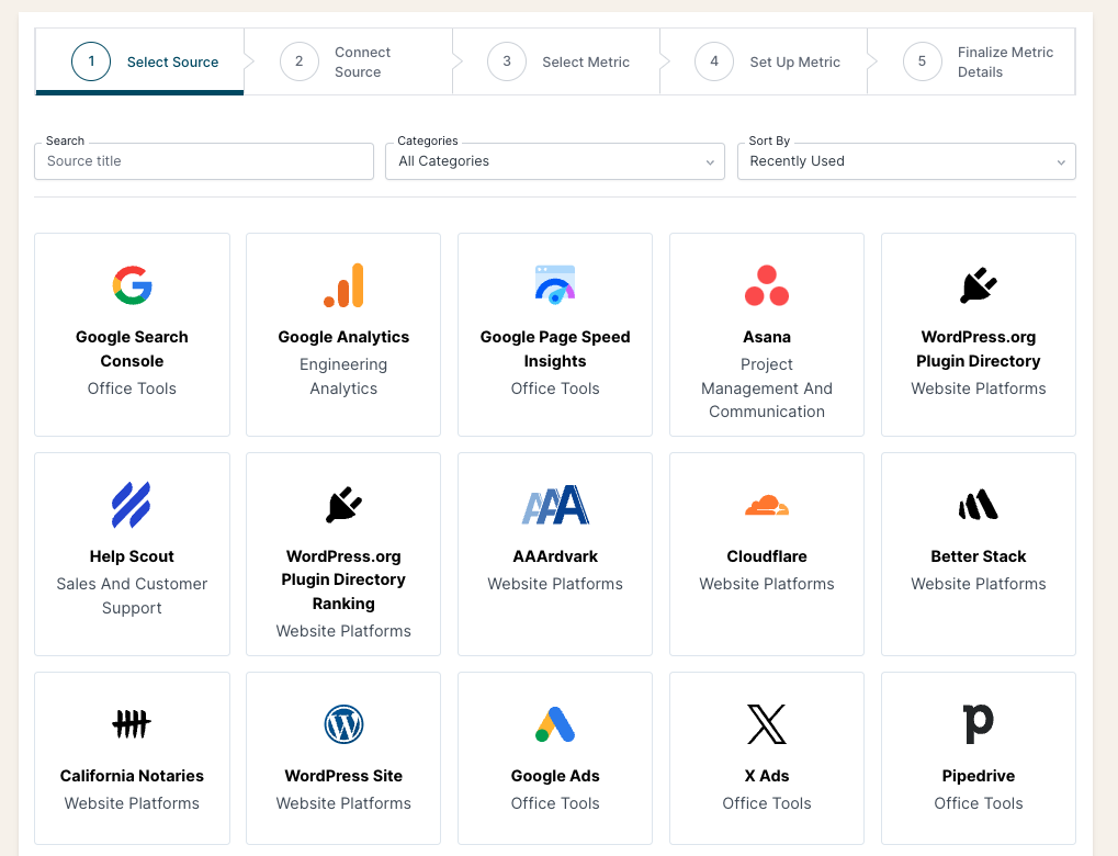 screenshot of BlinkMetrics