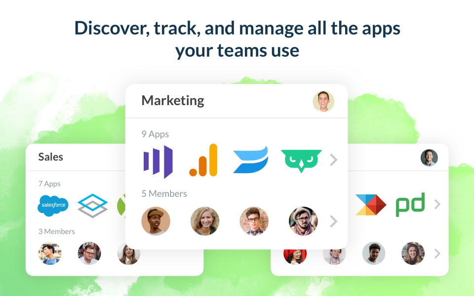 screenshot of Blissfully