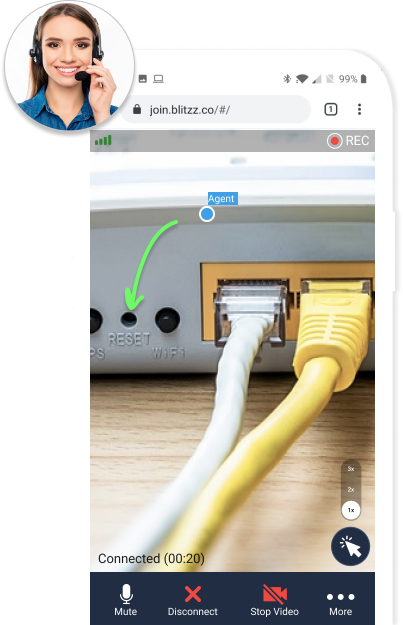 screenshot of Blitzz