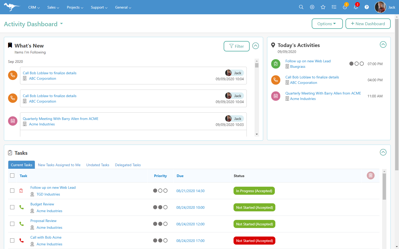 screenshot of BlueCamroo