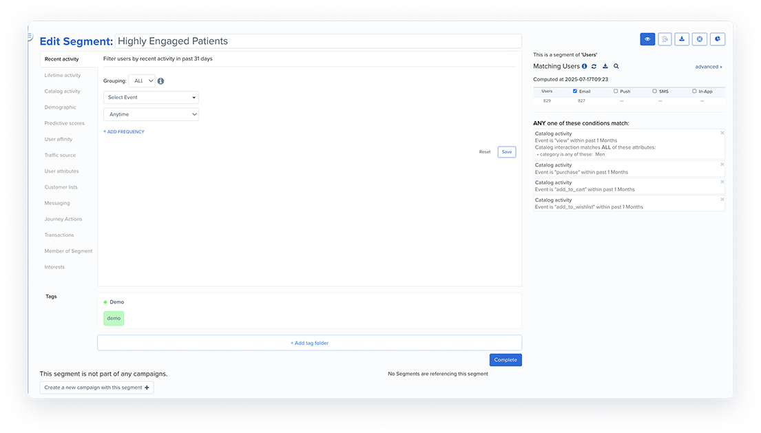 screenshot of Blueshift