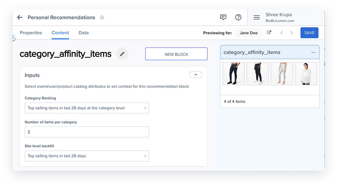 screenshot of Blueshift