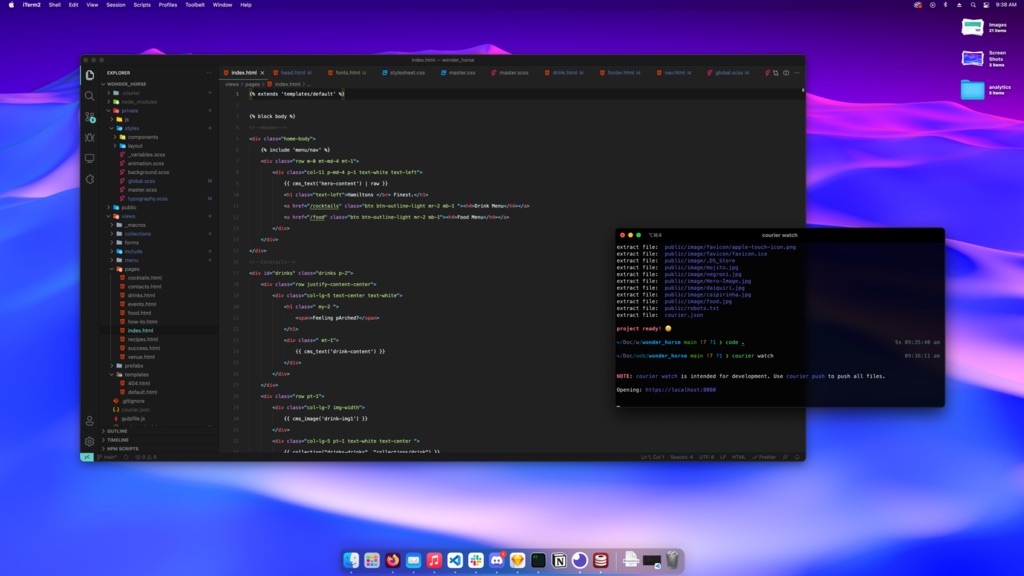 screenshot of Blutui