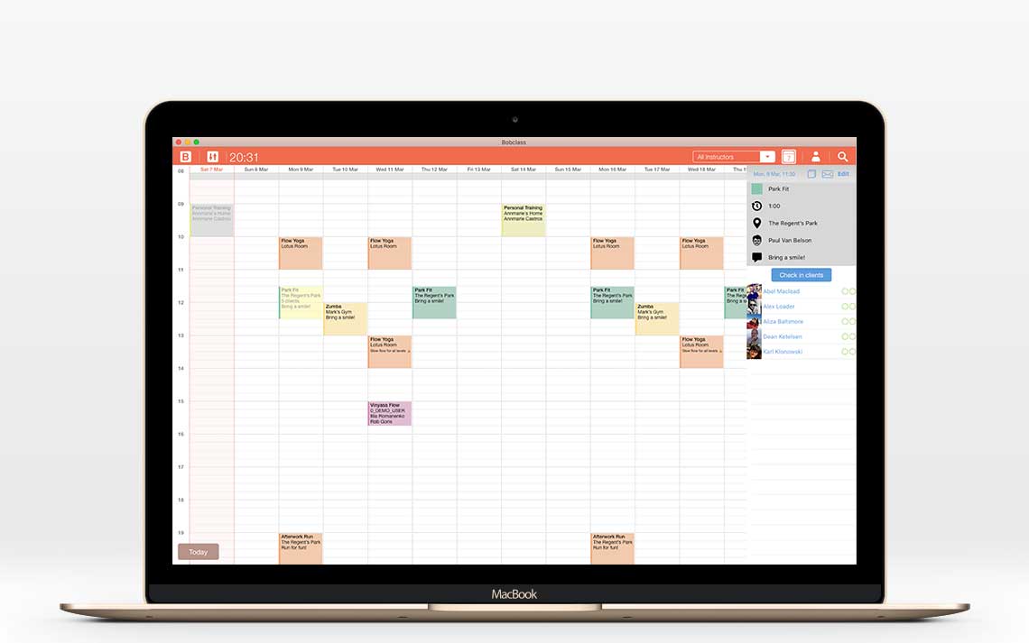 screenshot of Bobclass
