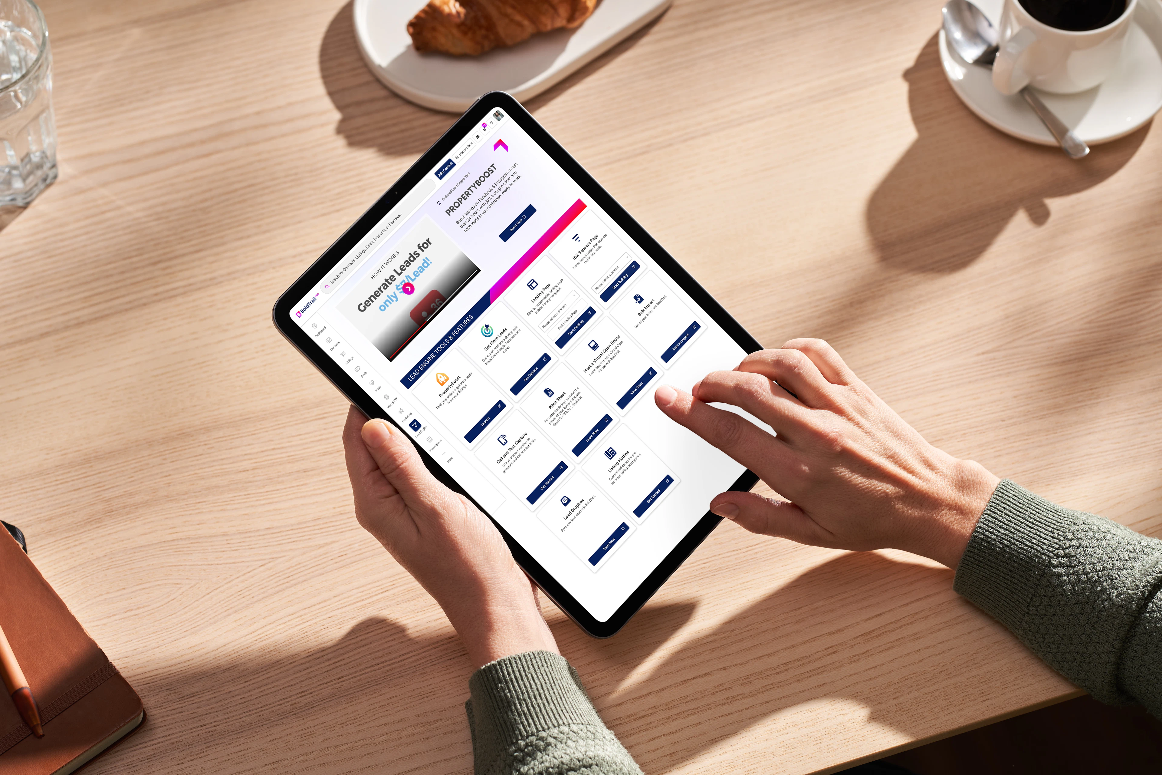 screenshot of BoldTrail
