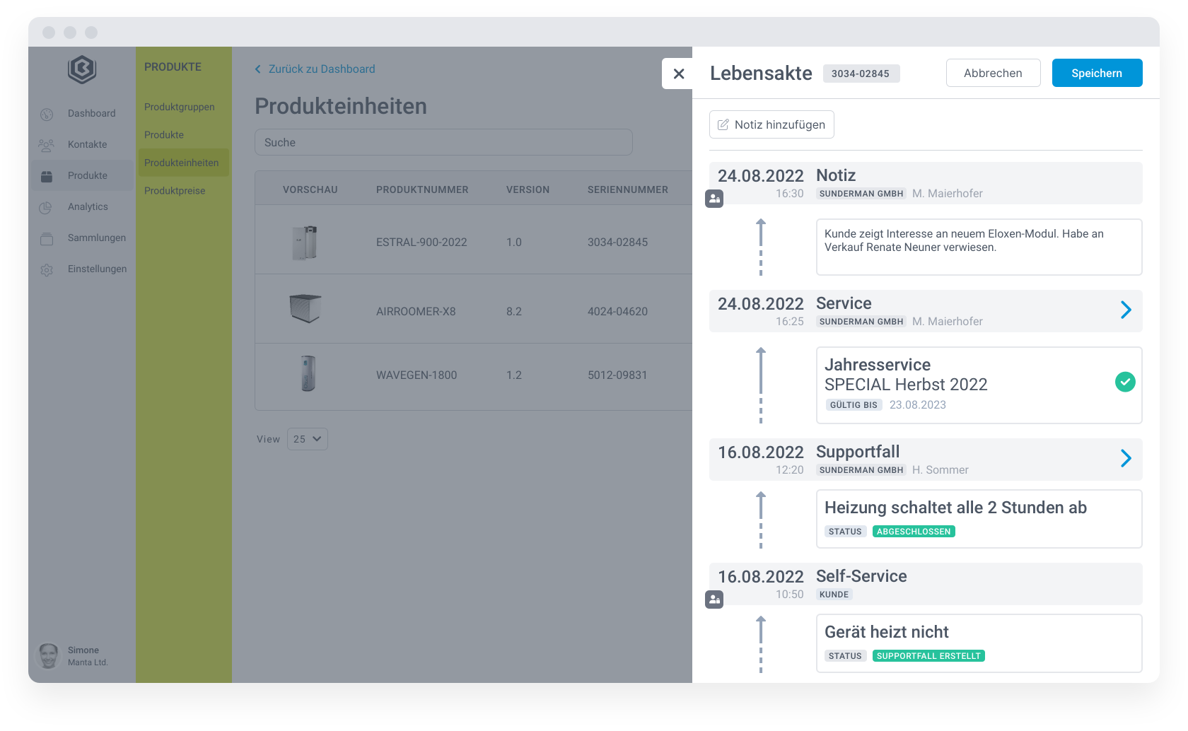 screenshot of Bonder