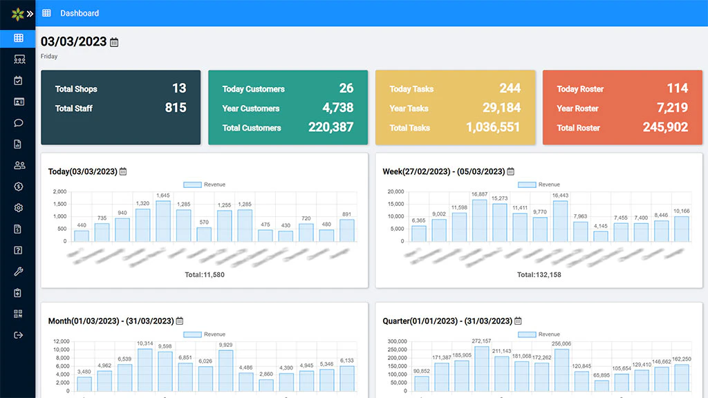 screenshot of BookRelax