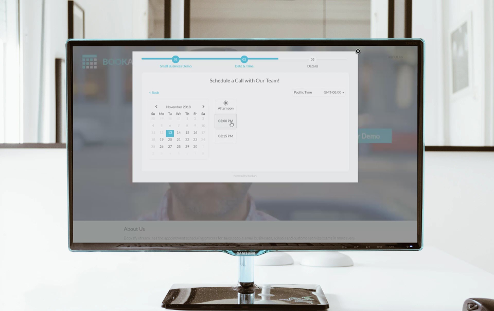 screenshot of Bookafy