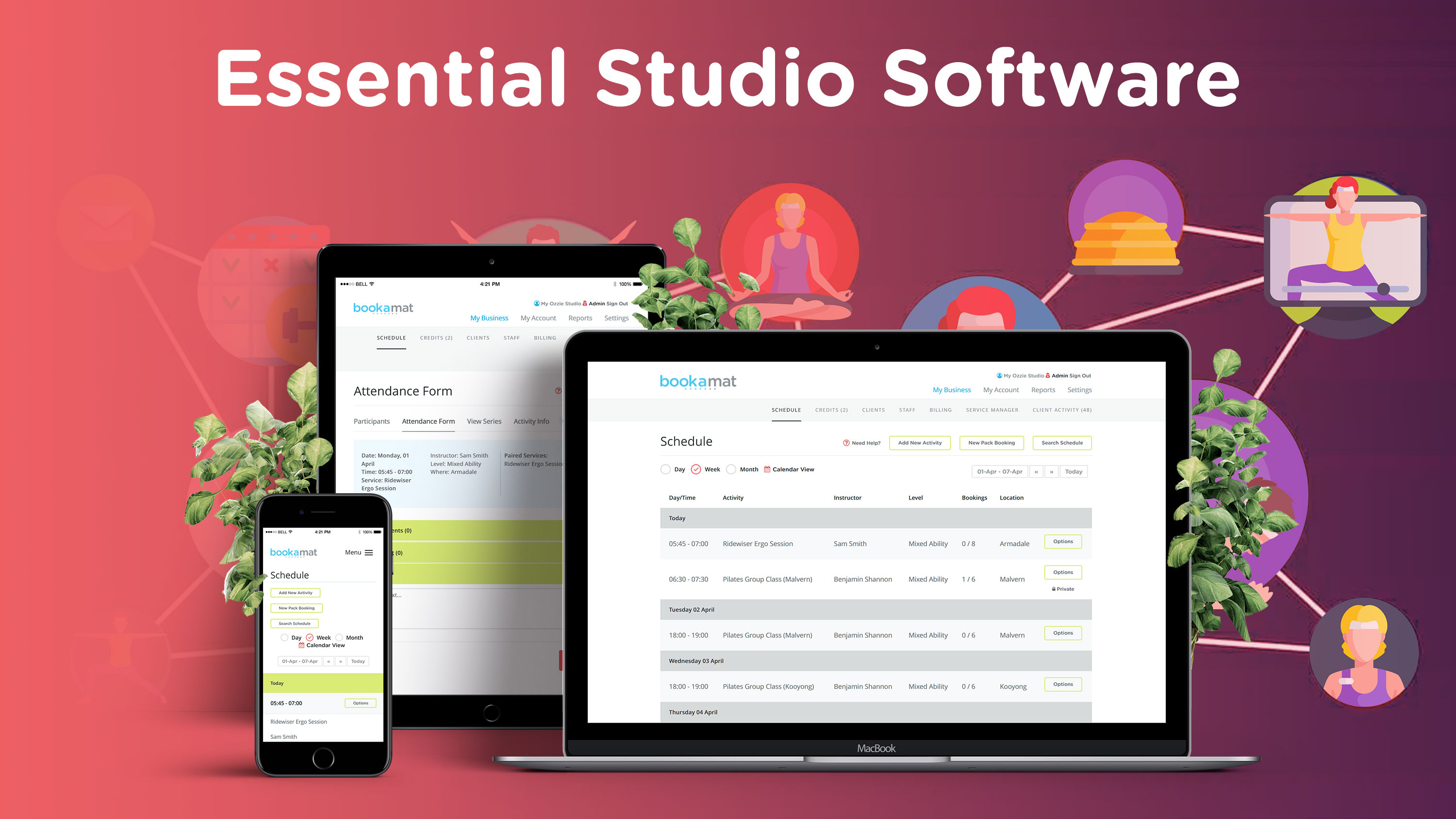 screenshot of Bookamat