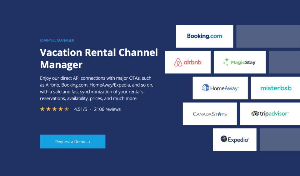 screenshot of BookingSync