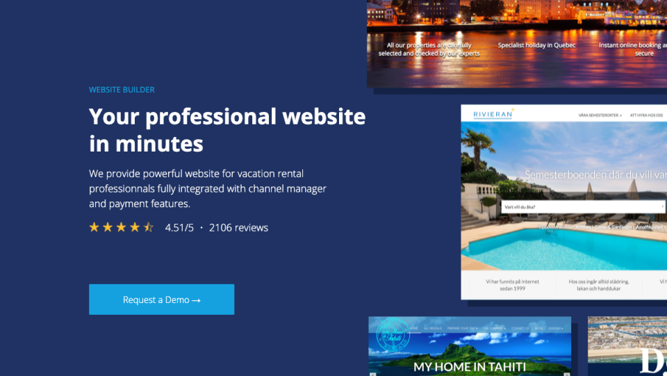 screenshot of BookingSync
