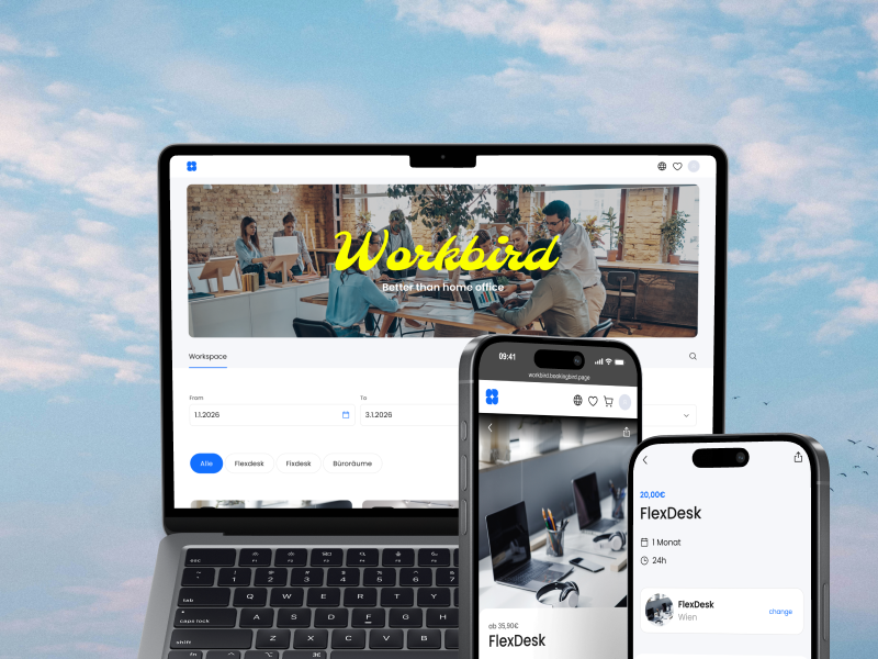 screenshot of Bookingbird