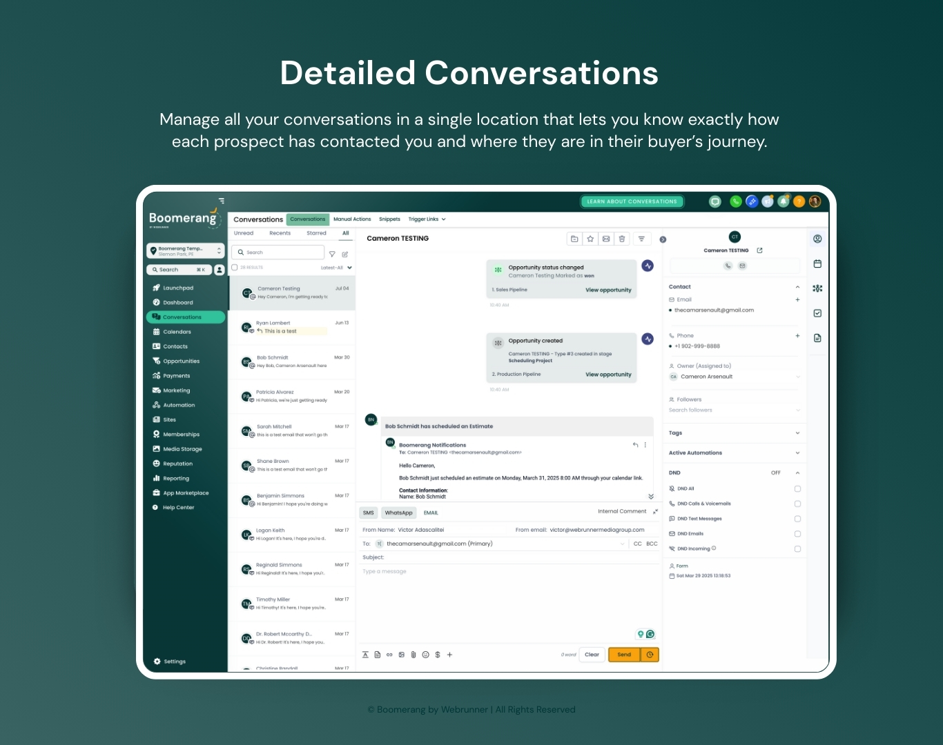 screenshot of Boomerang