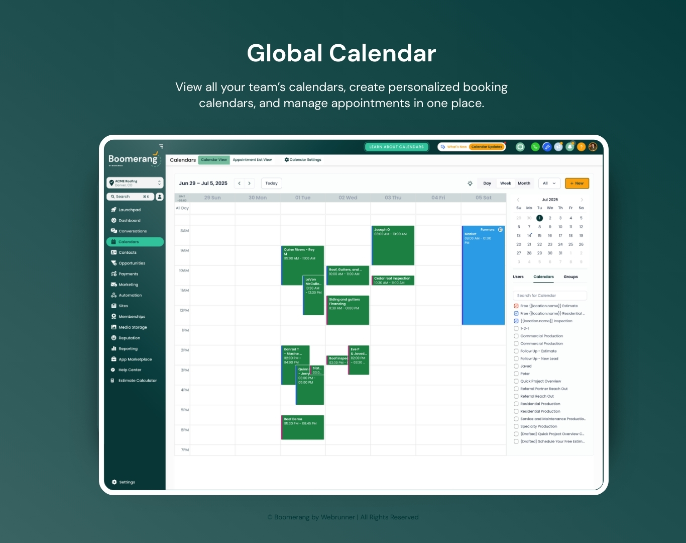 screenshot of Boomerang