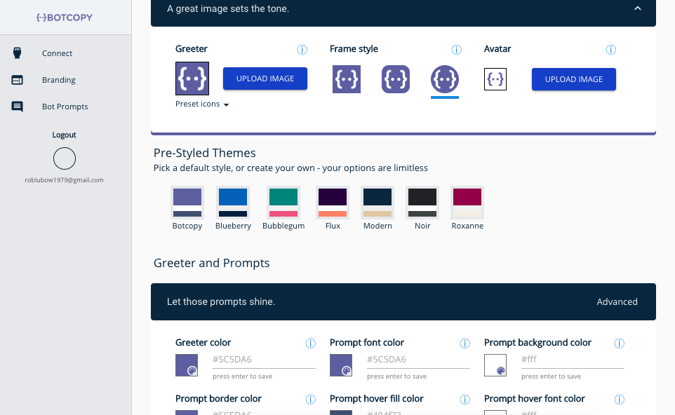 screenshot of Botcopy