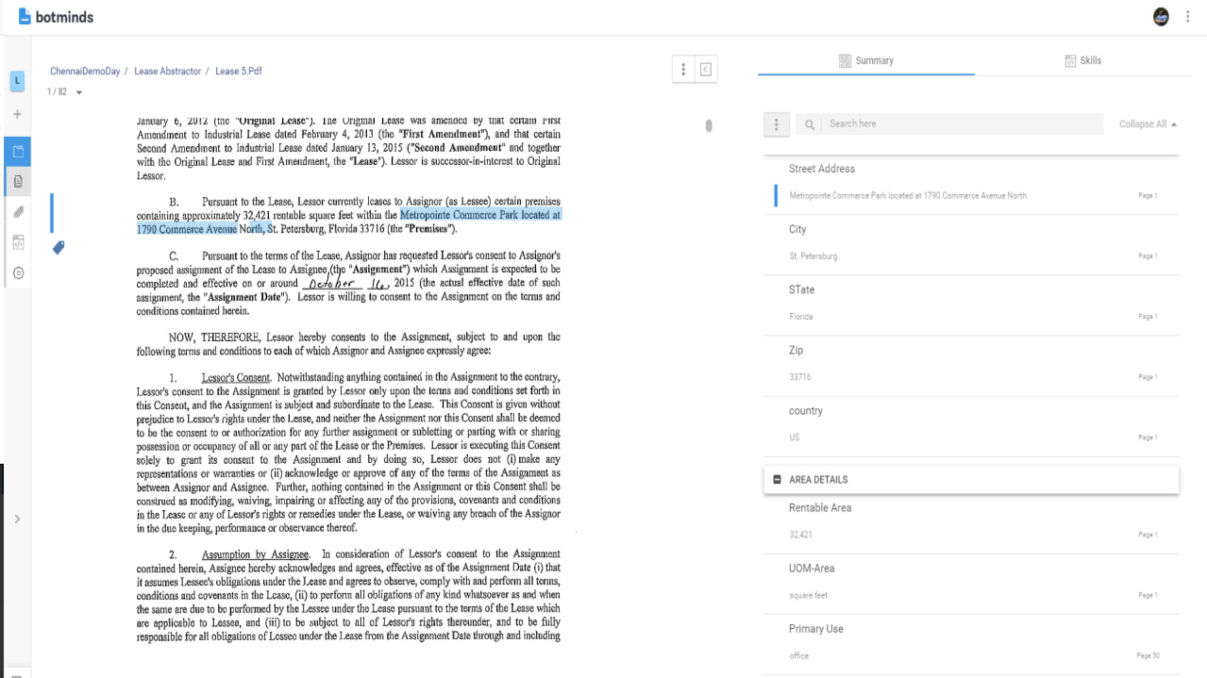 screenshot of Botminds