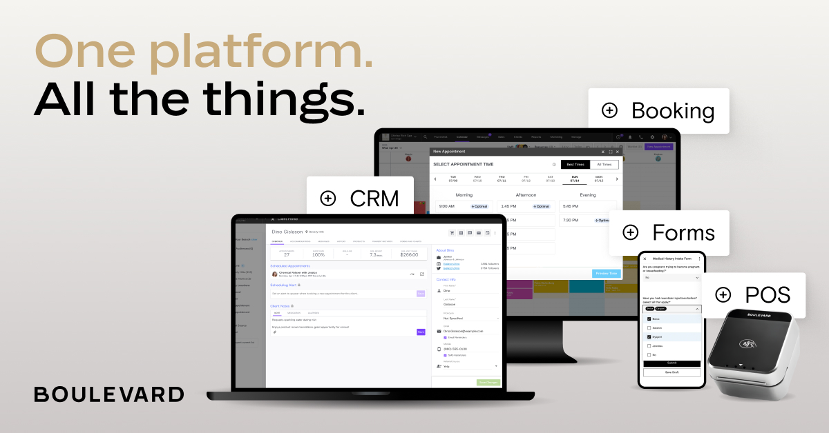 screenshot of Boulevard