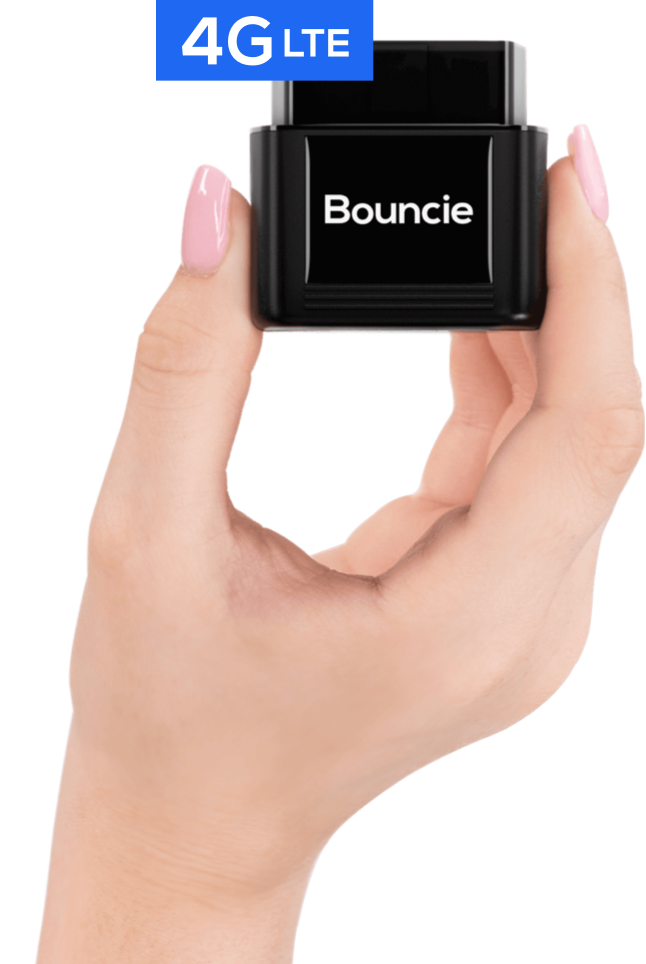 screenshot of Bouncie