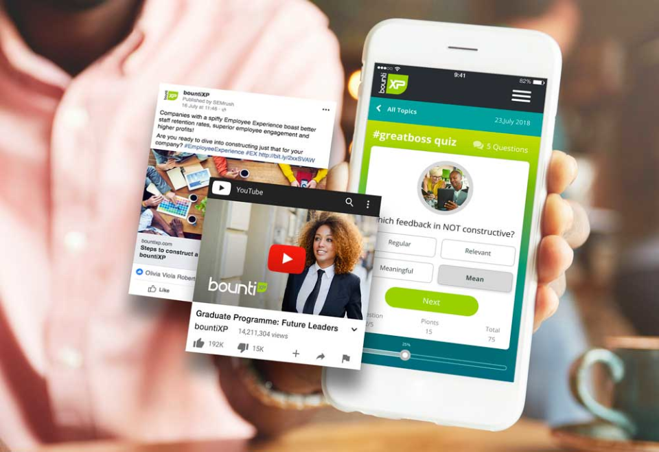 screenshot of BountiXP