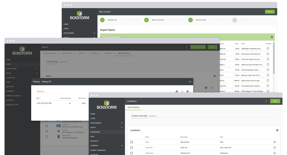 screenshot of Boxstorm