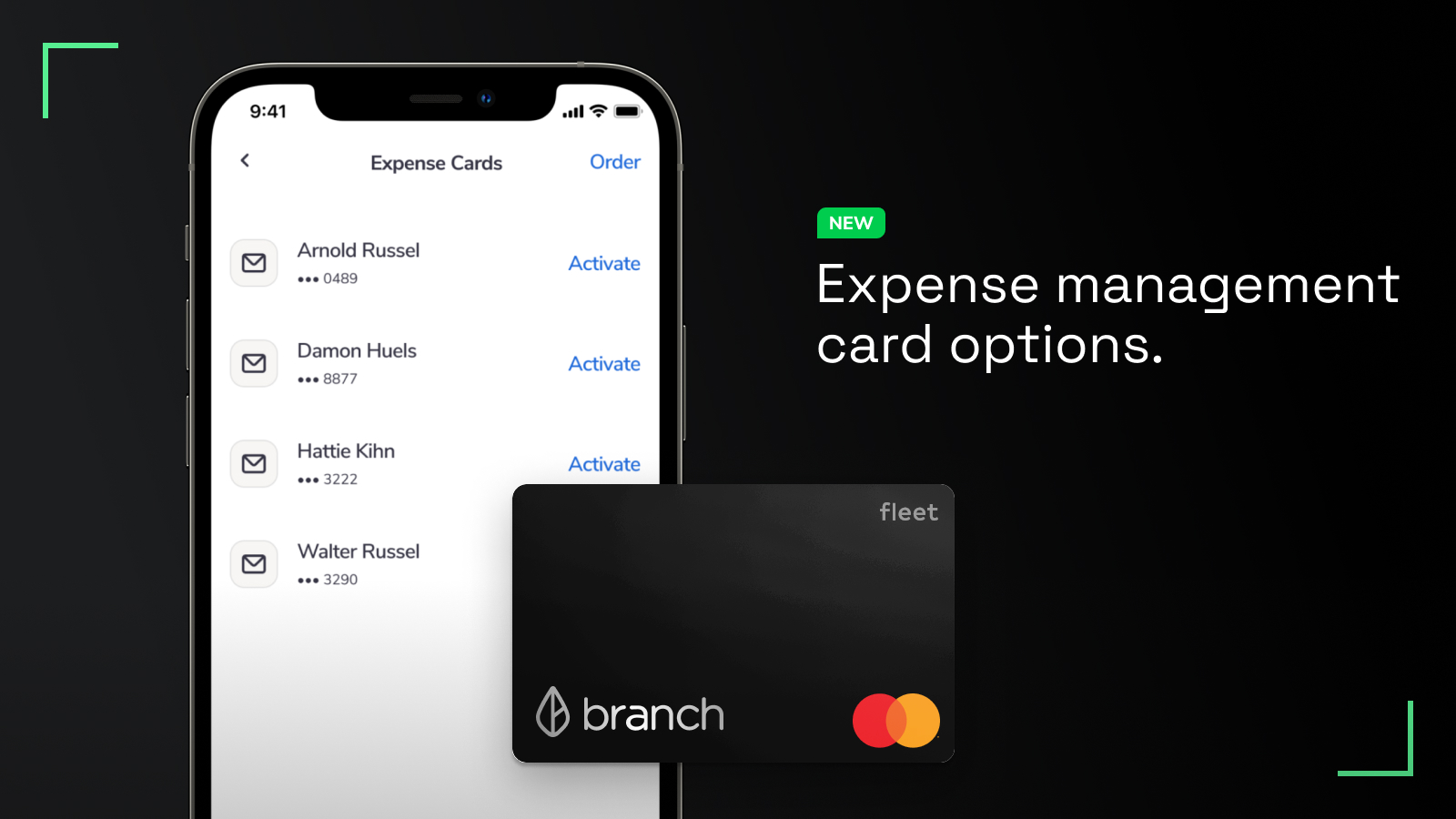 screenshot of Branch