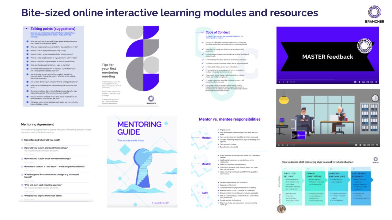 screenshot of Brancher