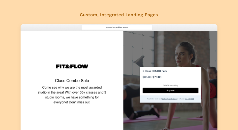 screenshot of BrandBot