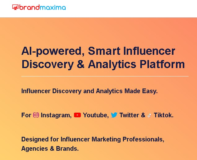 screenshot of BrandMaxima
