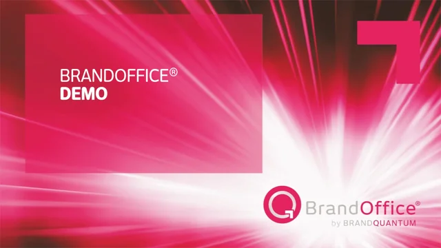 screenshot of BrandOffice