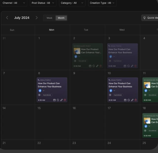 screenshot of BrandSocial
