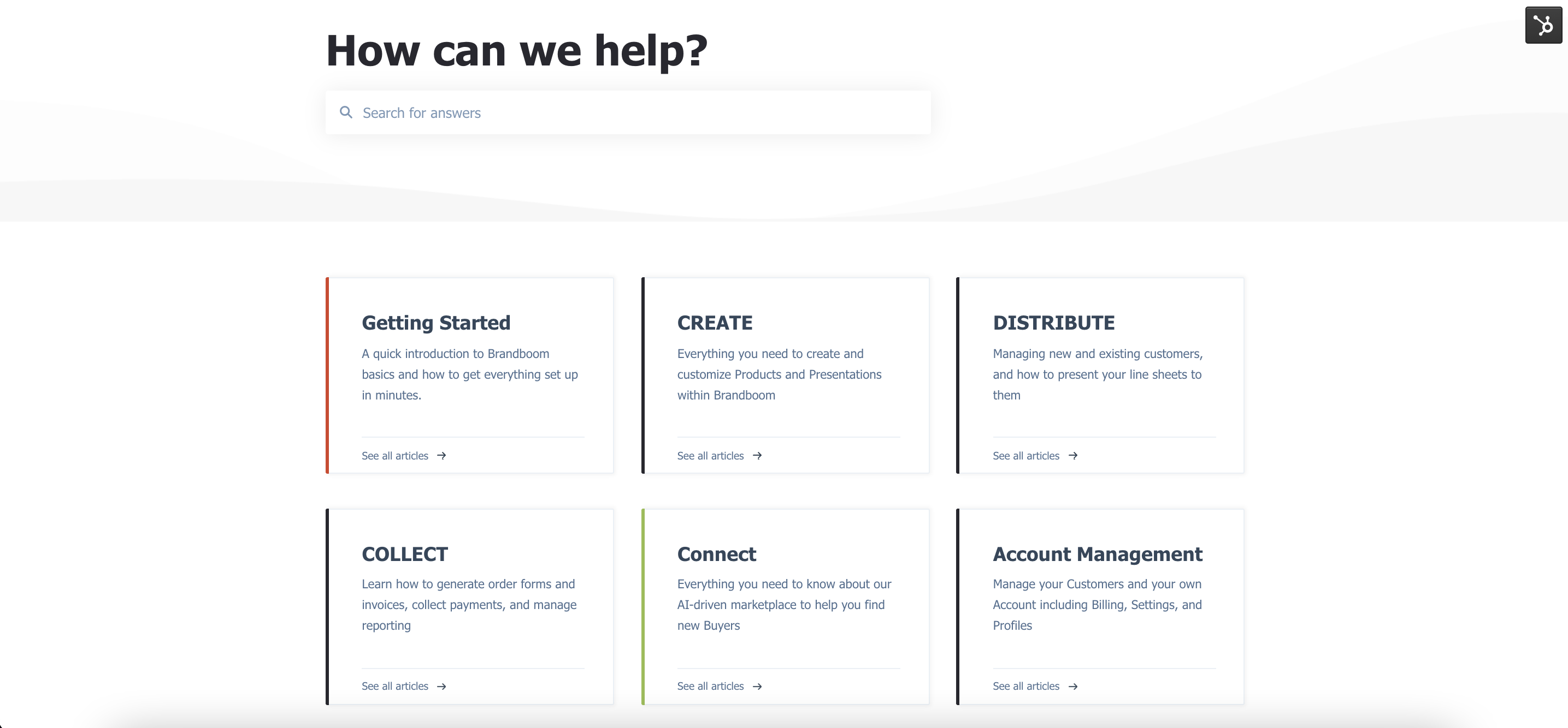 screenshot of Brandboom