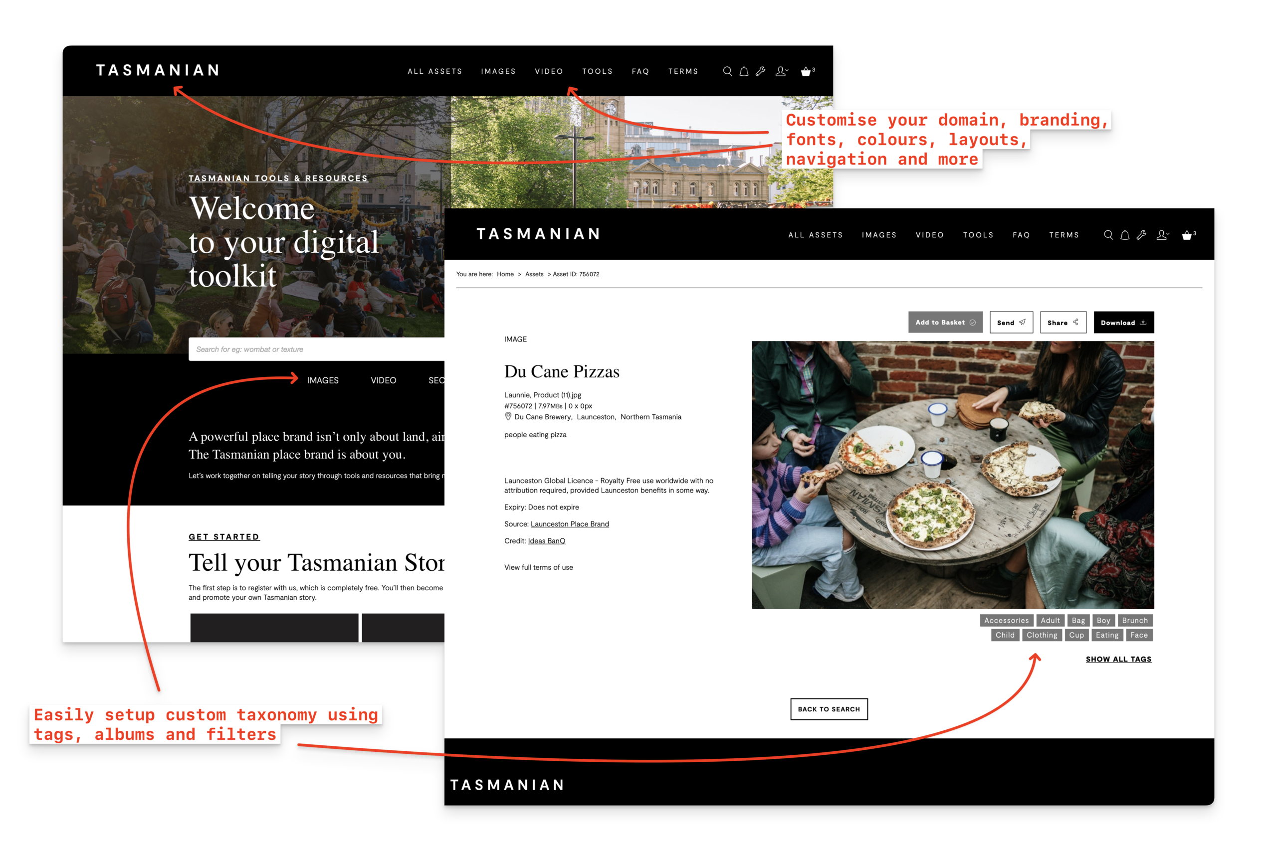 screenshot of Brandkit