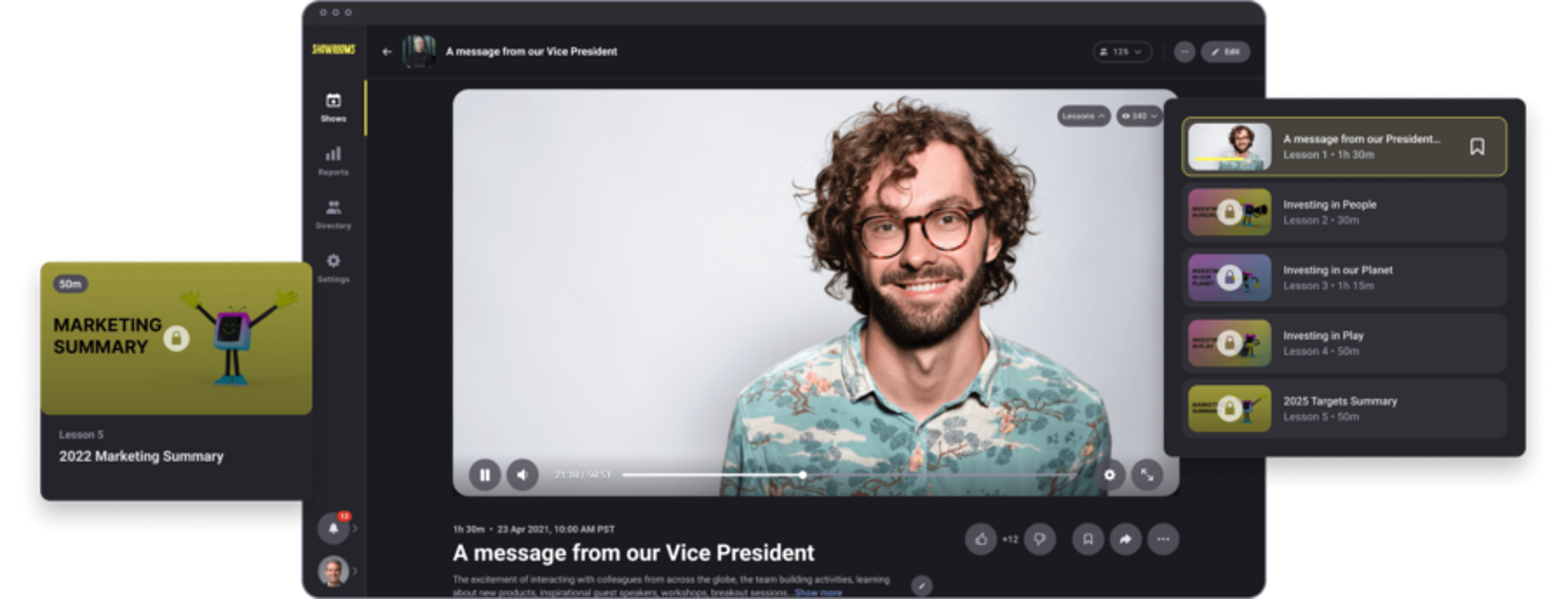 screenshot of Brandlive