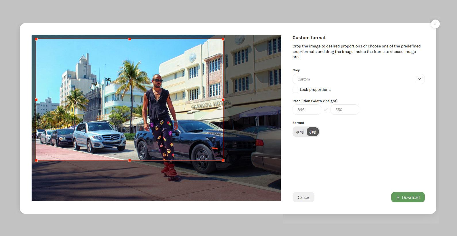 screenshot of Brandox