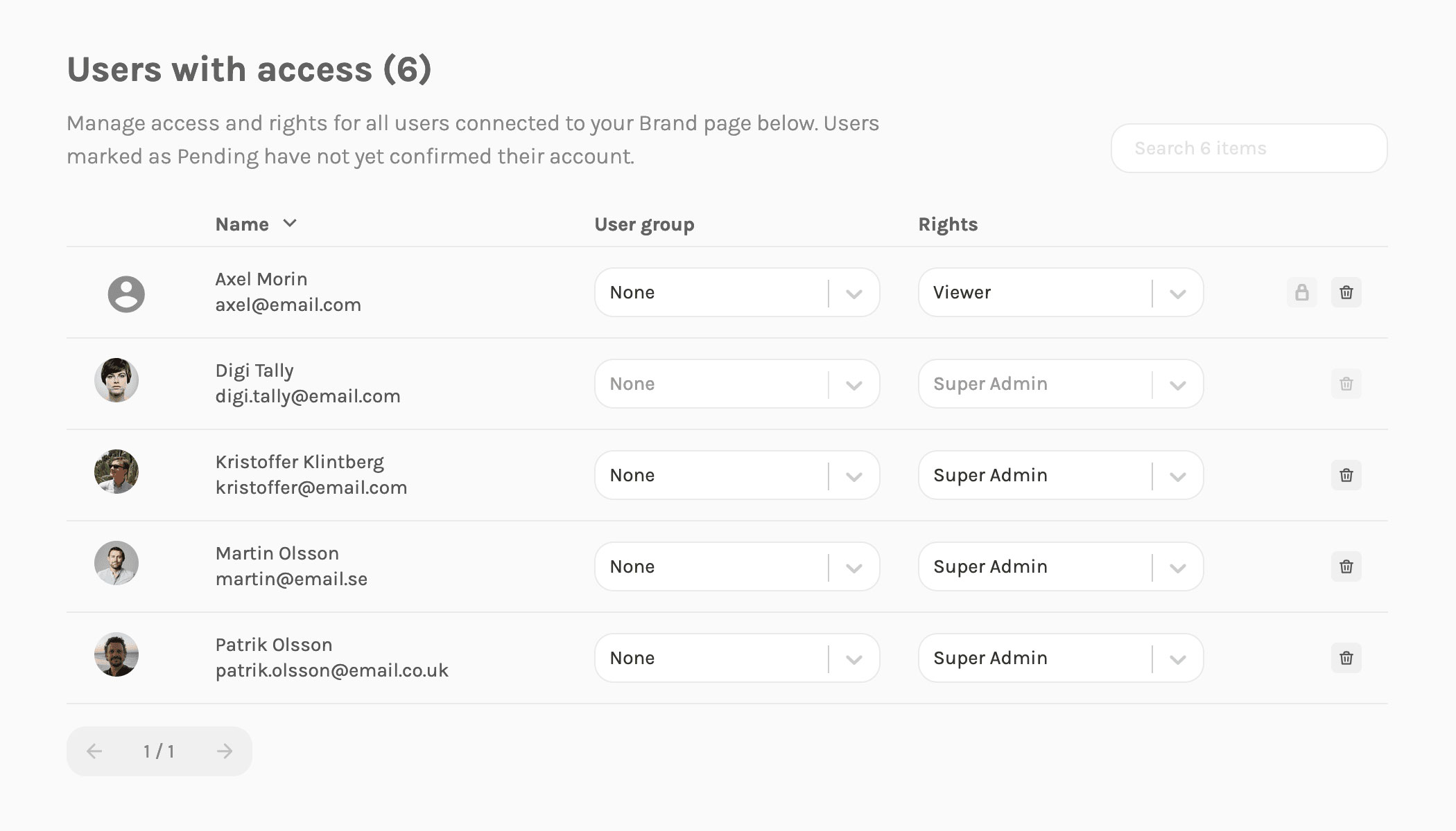 screenshot of Brandox