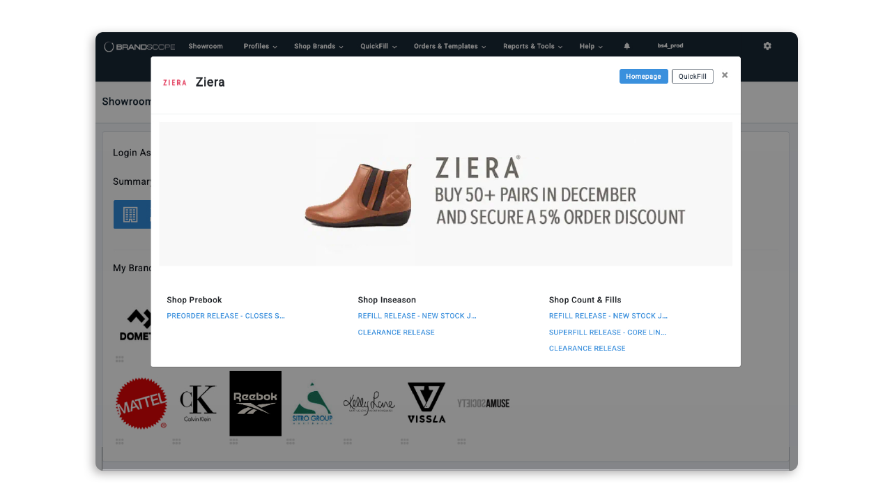 screenshot of Brandscope