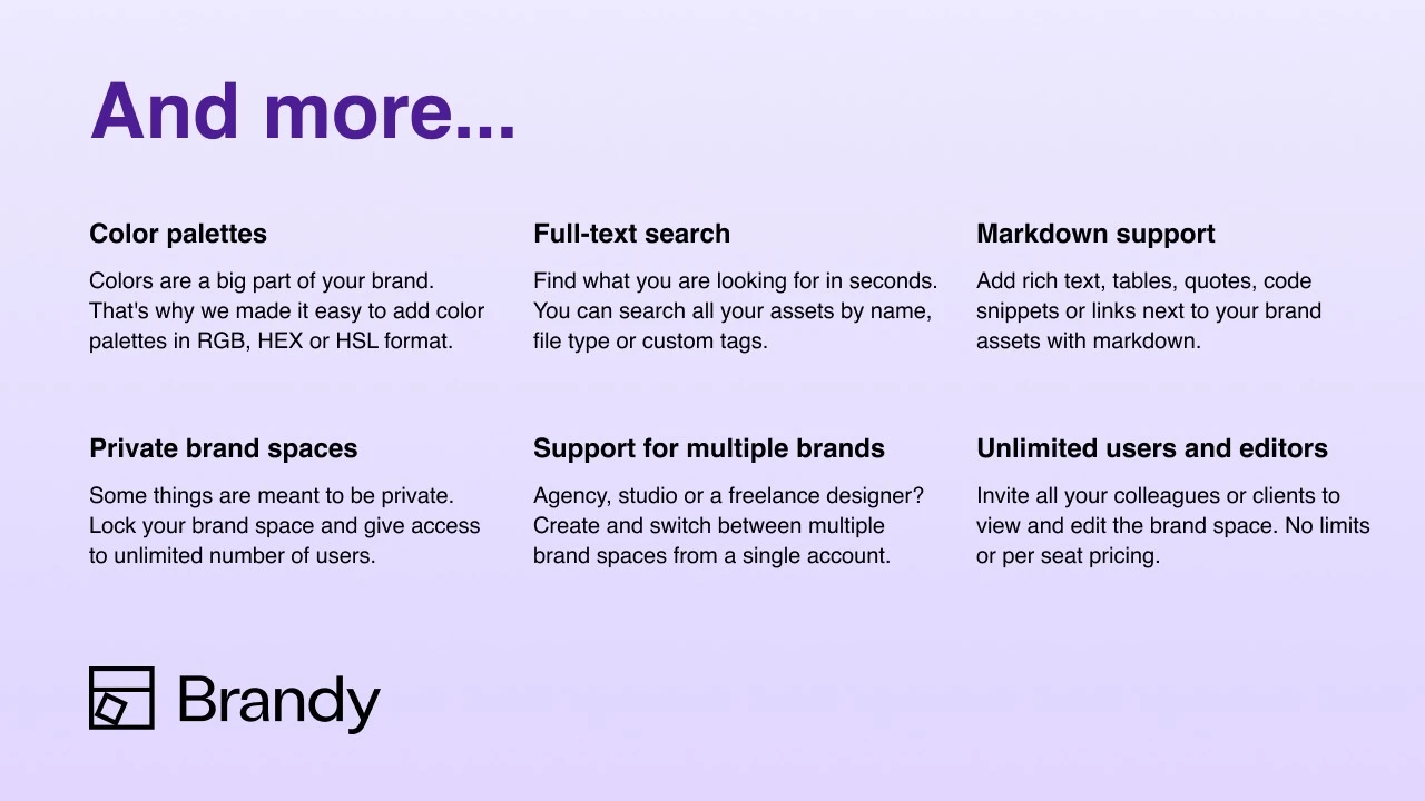 screenshot of Brandy