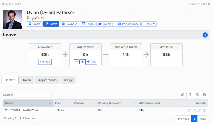 screenshot of Breathe