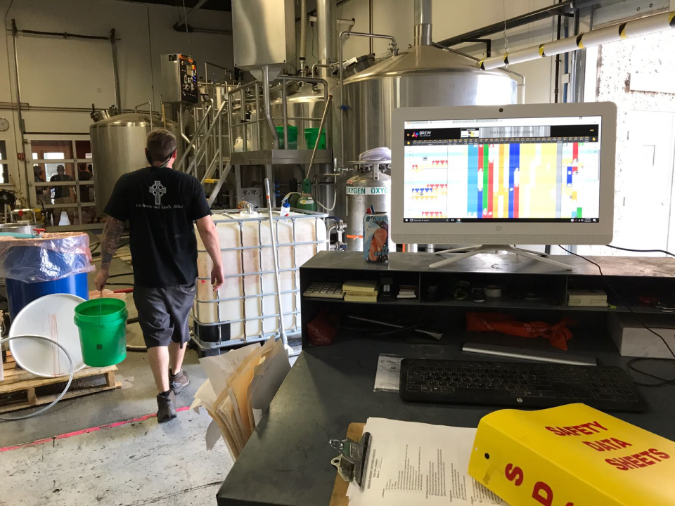 screenshot of BrewPlanner