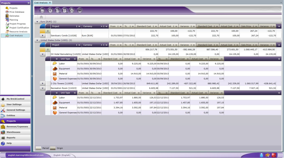 screenshot of BrickControl