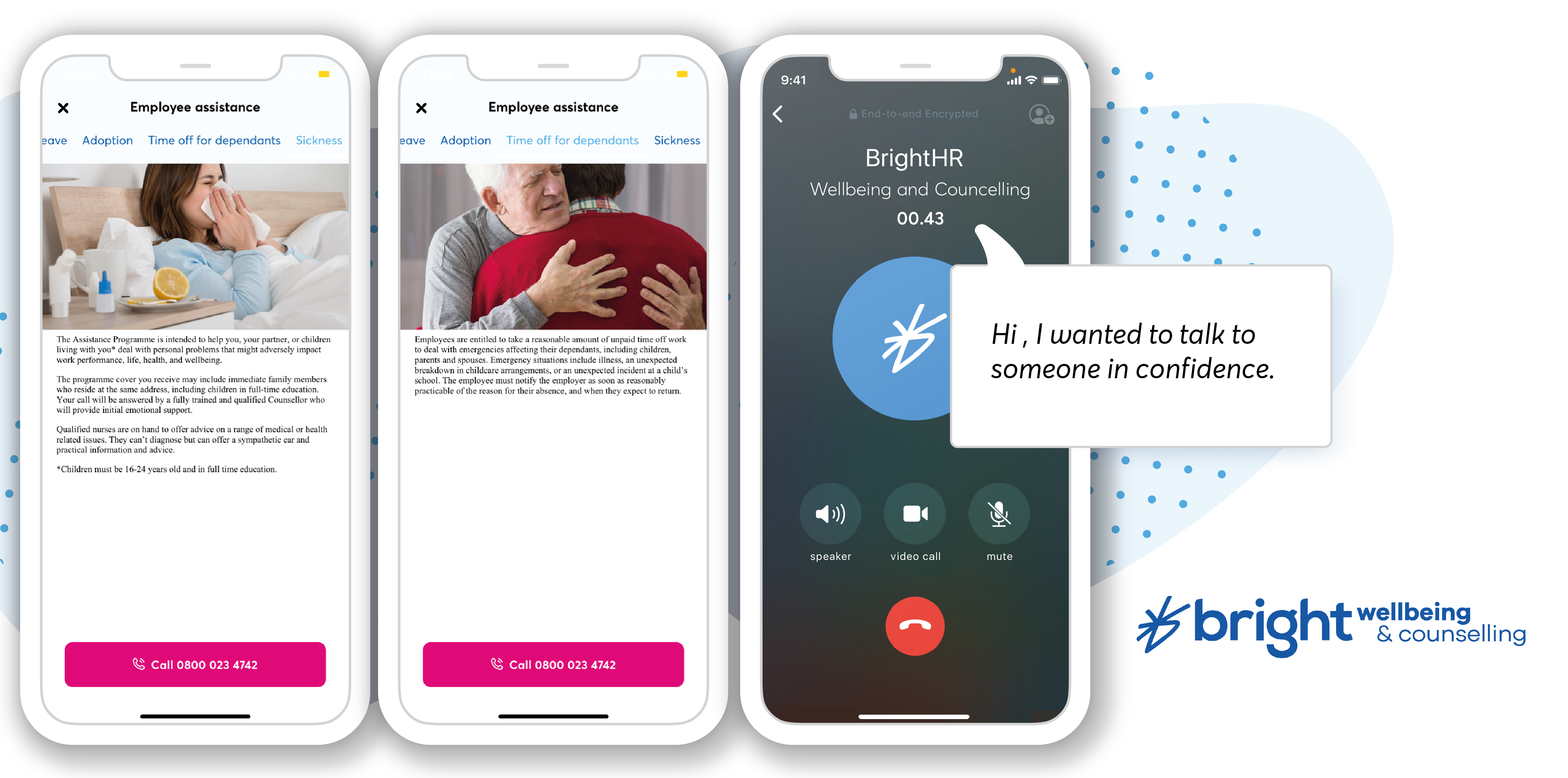 screenshot of BrightHR