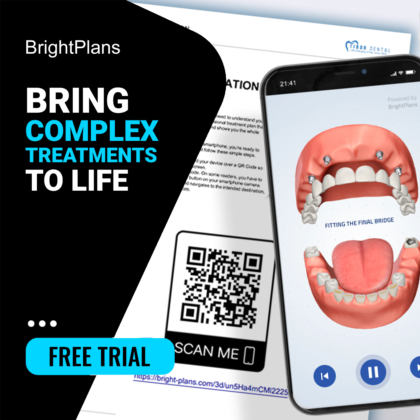 screenshot of BrightPlans