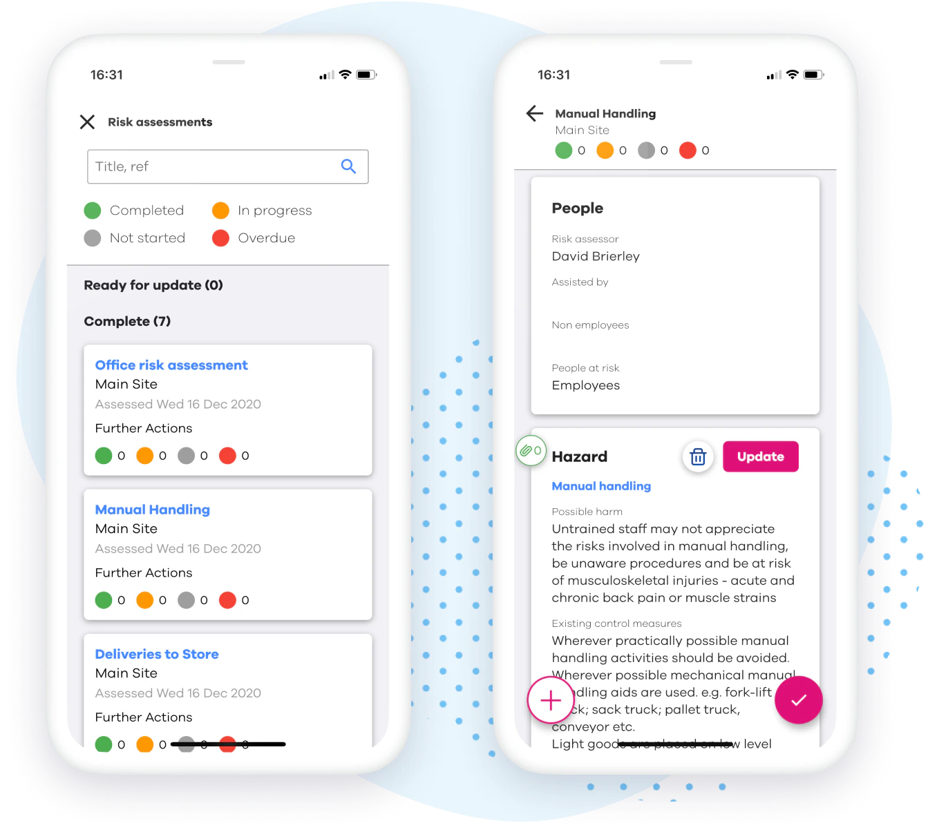 screenshot of BrightSafe