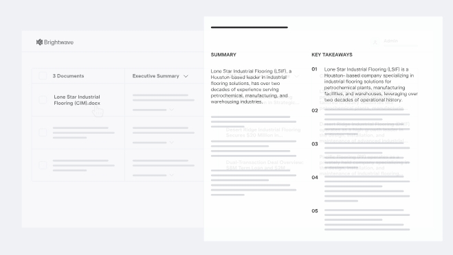 screenshot of Brightwave
