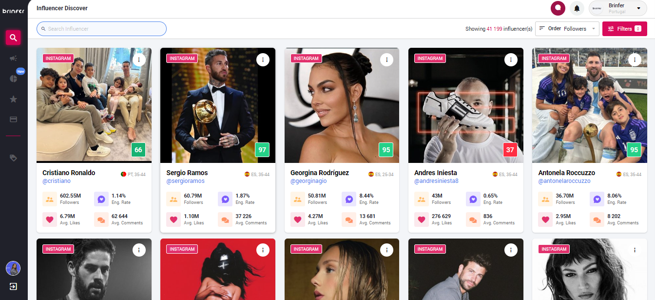 screenshot of Brinfer