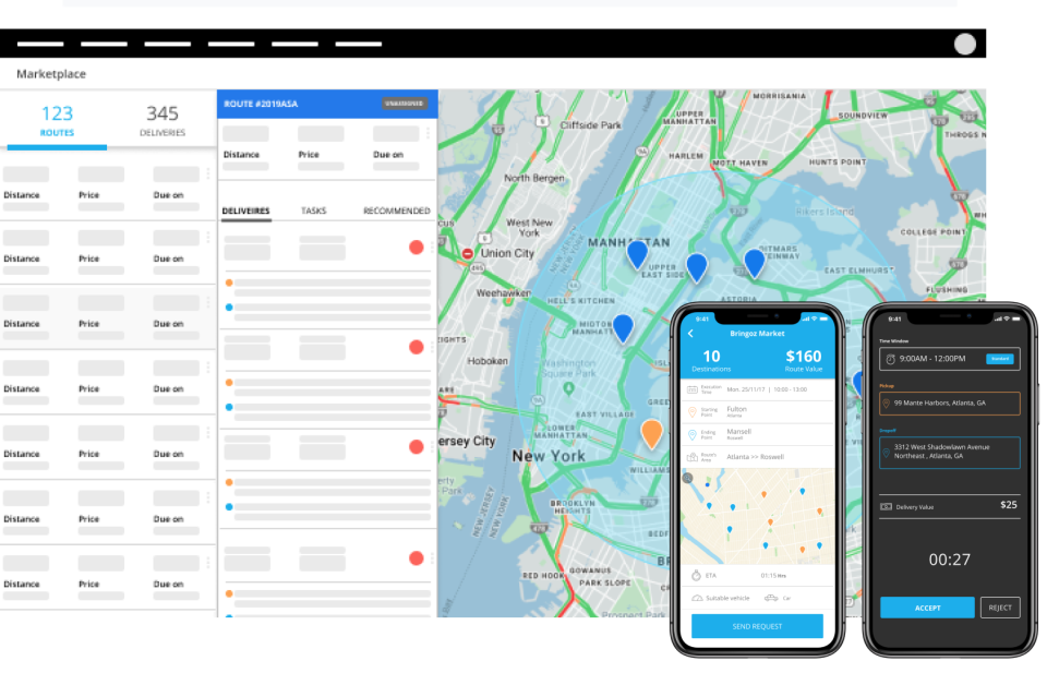 screenshot of Bringoz