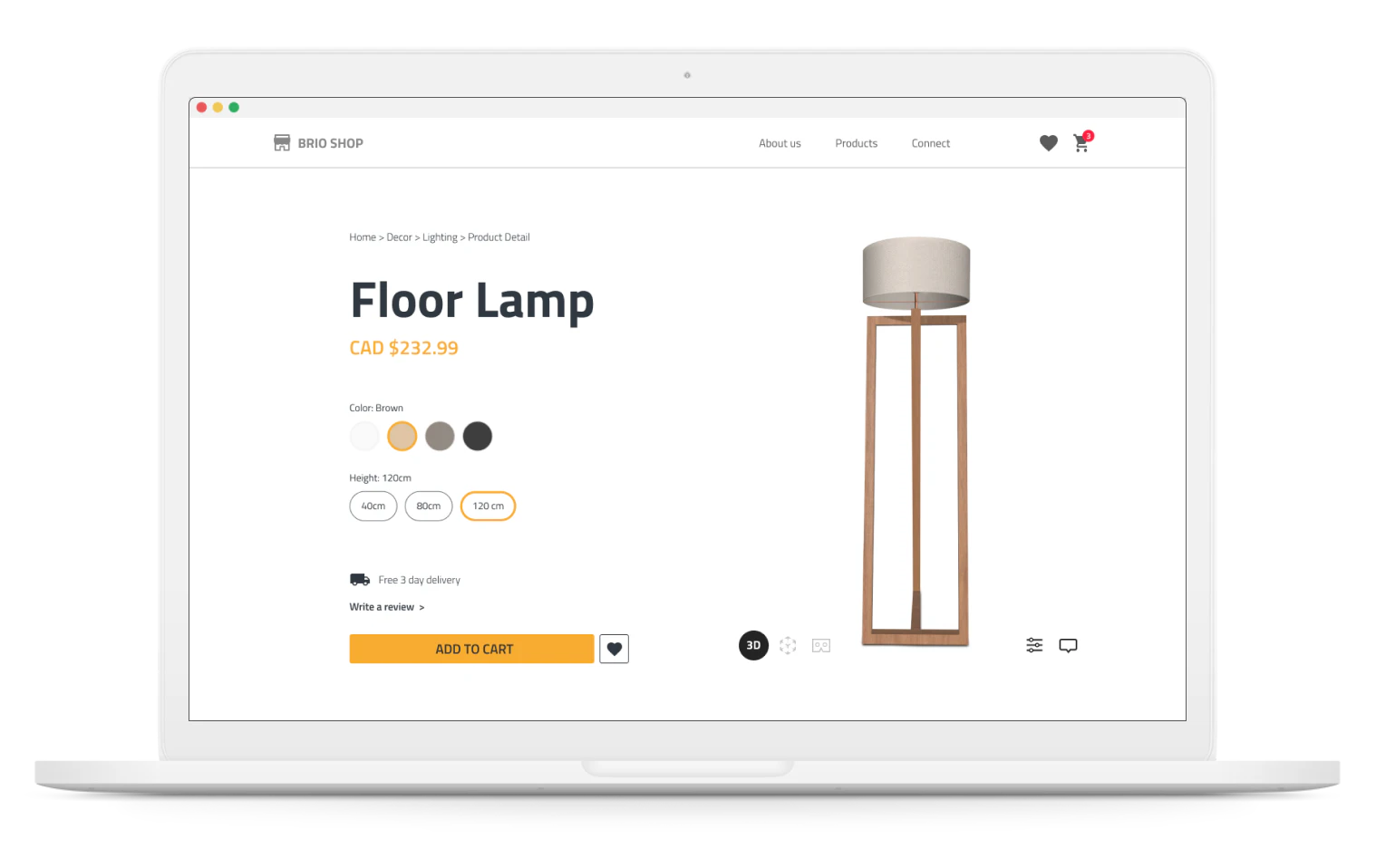 screenshot of BrioXR