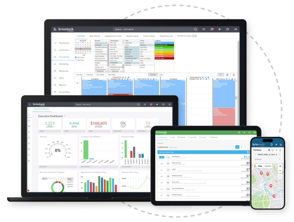 screenshot of Briostack
